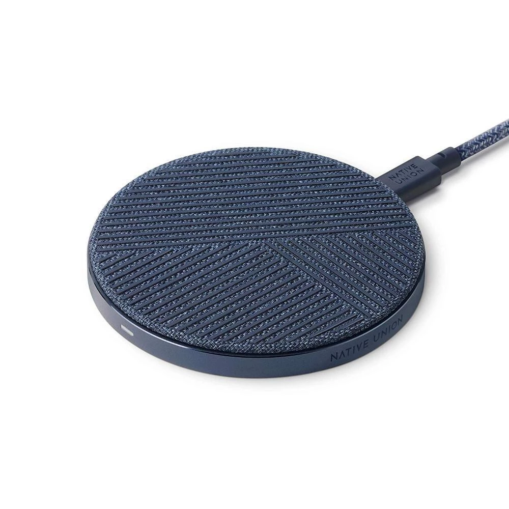 Native Union Drop Wireless Charger Fabric Indigo (DROP-IND-FB-V2)